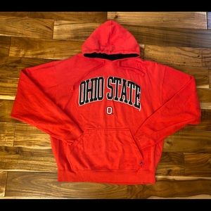 Vintage Ohio State Buckeyes Hoodie Sweatshirt XL